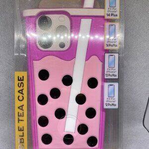 iPhone "BUBBLE TEA CASE" Size: 14 Plus, 14 Pro Max, 13 Pro Max, 12 Pro Max